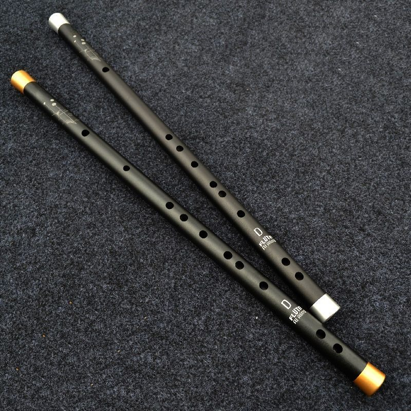 Musical Instrument Fife - Professionele fluit D/E/G-sleutel verdikte metalen dwarsfluiten