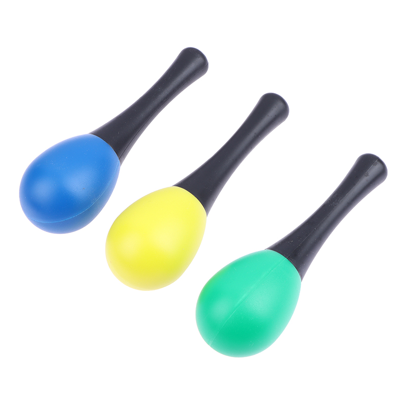 Musical Instrument Maraca - 2 stuks plastic maracas zandhamer rammelaar