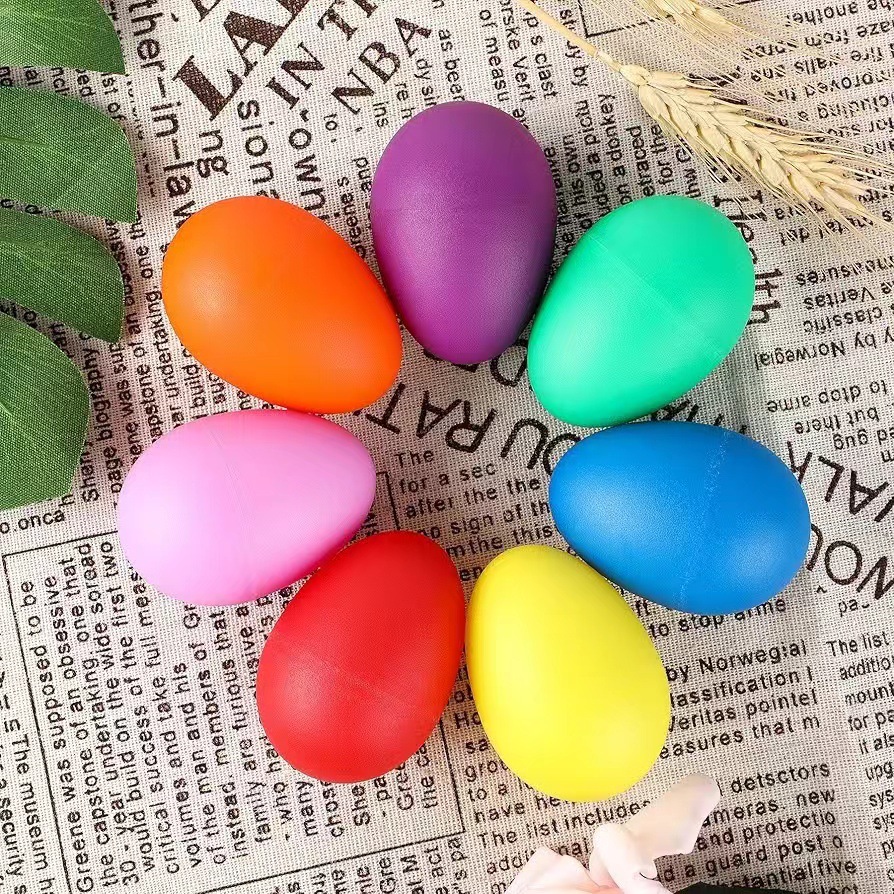 Musical Instrument Maraca - 2 Stuks Plastic Ei Shakers Percussie
