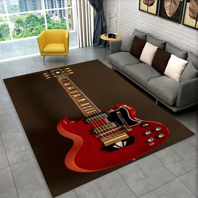Musical Instrument Logo - Retro Fender Gitaar Logo Instrumenten Muziek
