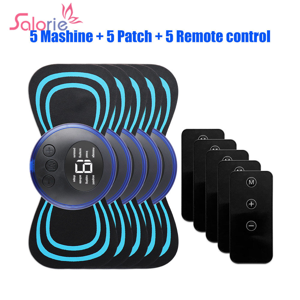 Vibraslap Percussion - 5 stks set Nek Massager Sticker