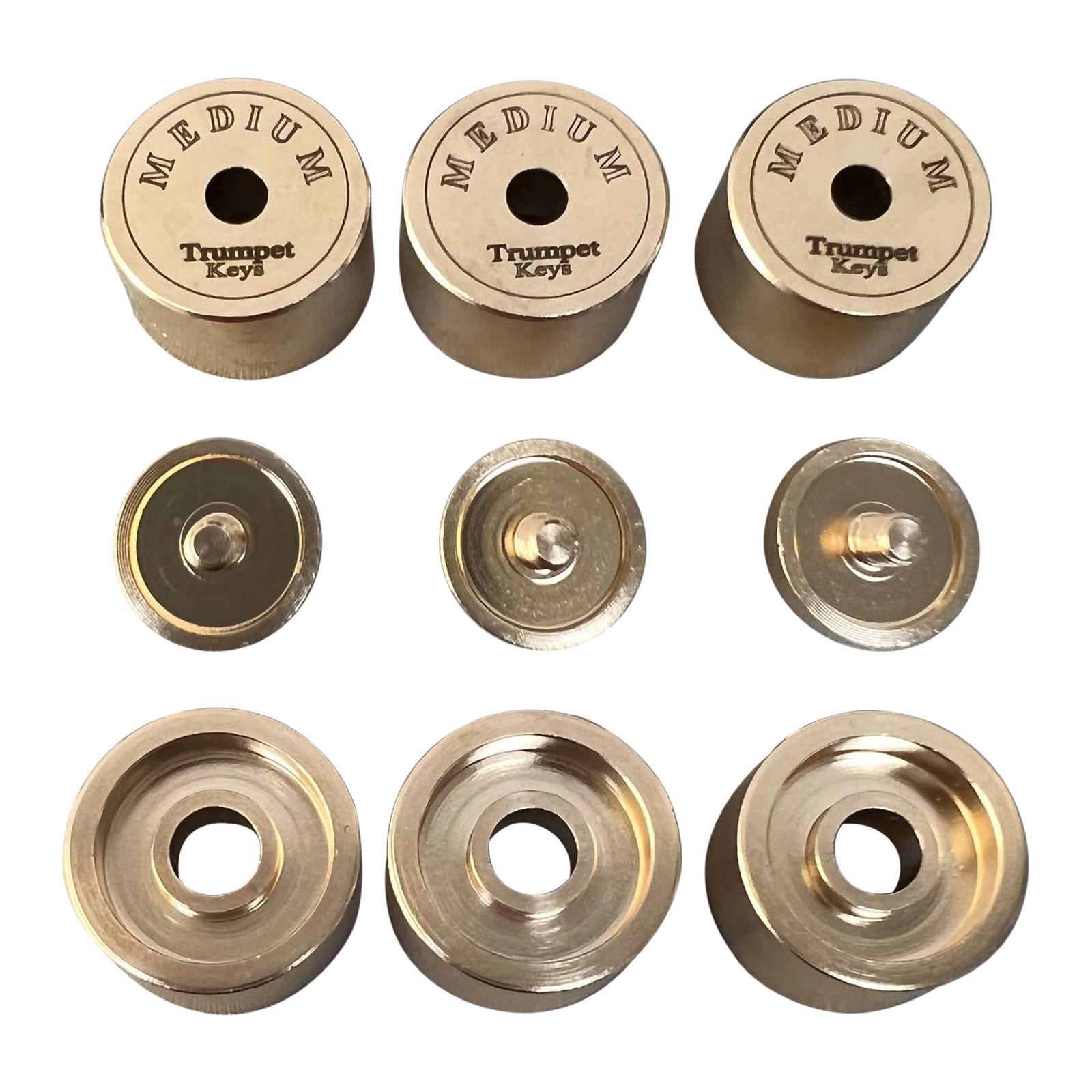 Musical Instrument Repairs - 9 stuks trompetventieldoppen - zware bodem