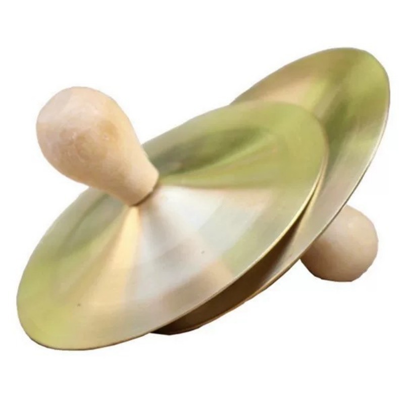 Musical Instrument Maraca - 1 Set Handpercussie Koperen Bekkens Kinderen