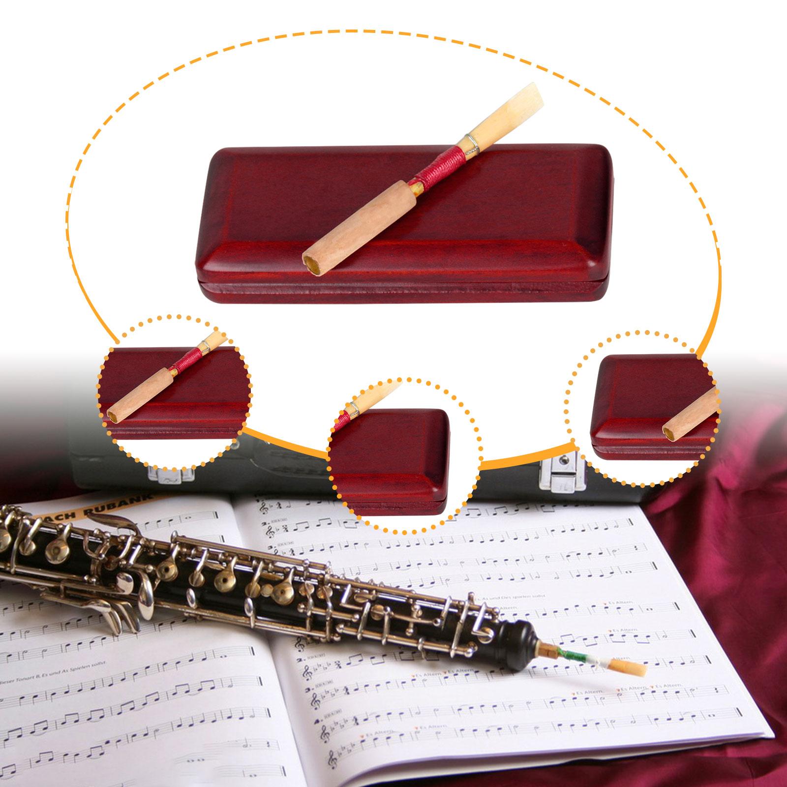 Houten opbergkoffer voor hobor - Musical Instrument Reed recensie en prijs