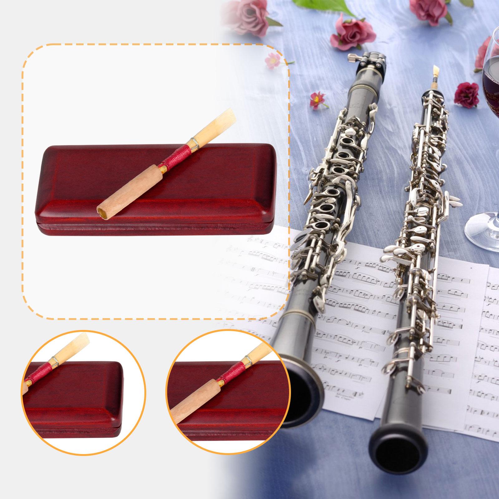 Houten opbergkoffer voor hobor - Musical Instrument Reed recensie en prijs