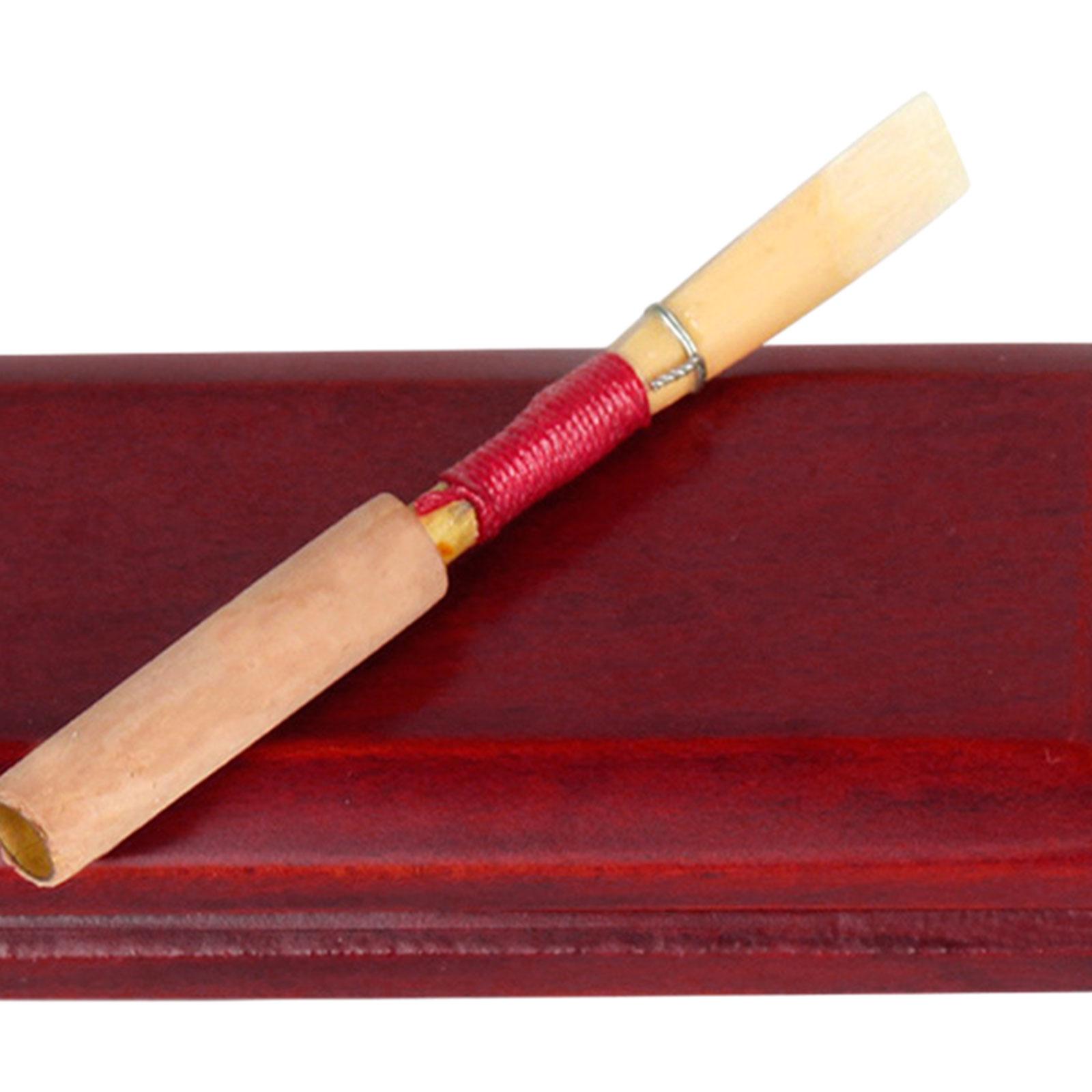 Houten opbergkoffer voor hobor - Musical Instrument Reed recensie en prijs
