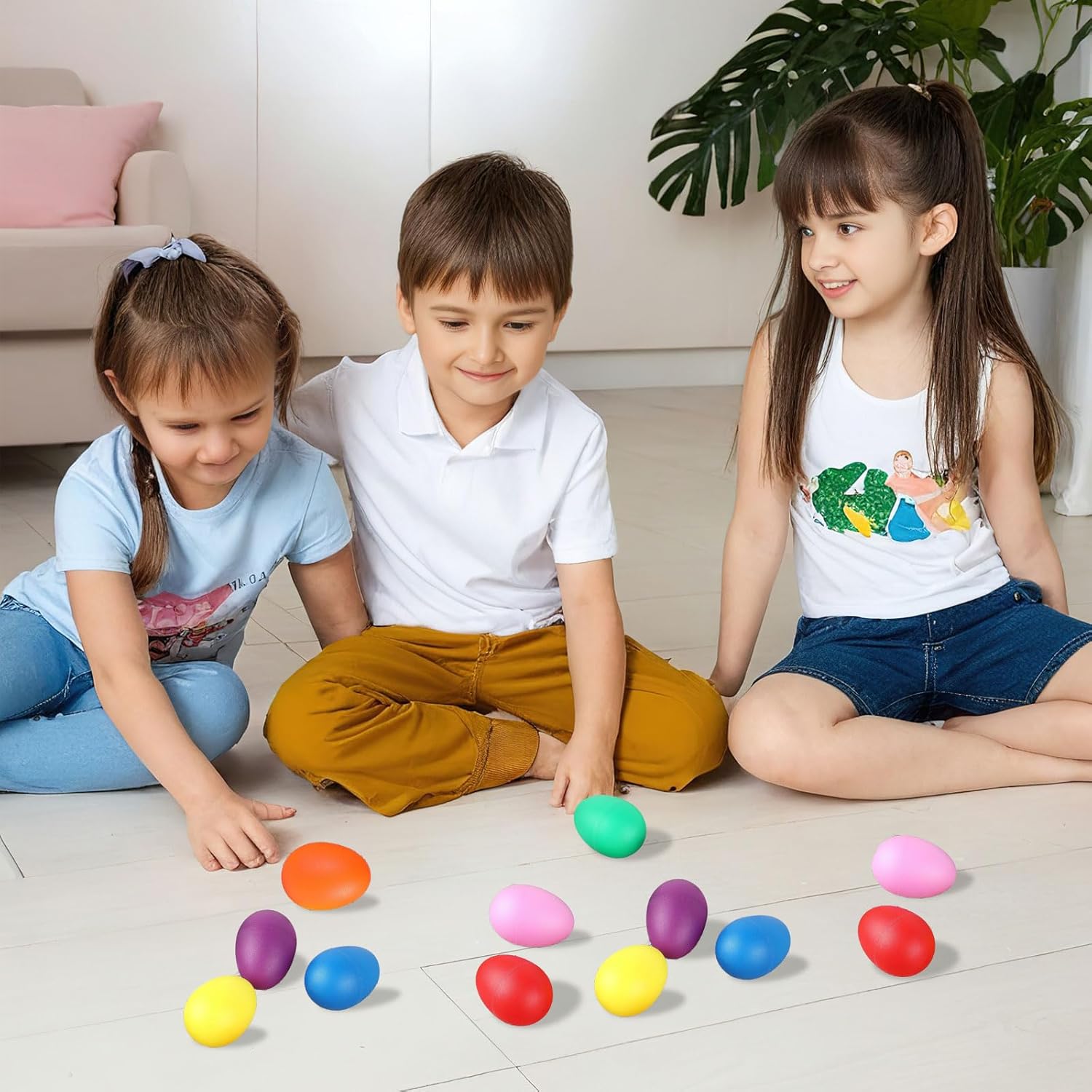 2 Stuks Plastic Ei Shakers Per - Musical Instrument Maraca recensie en prijs