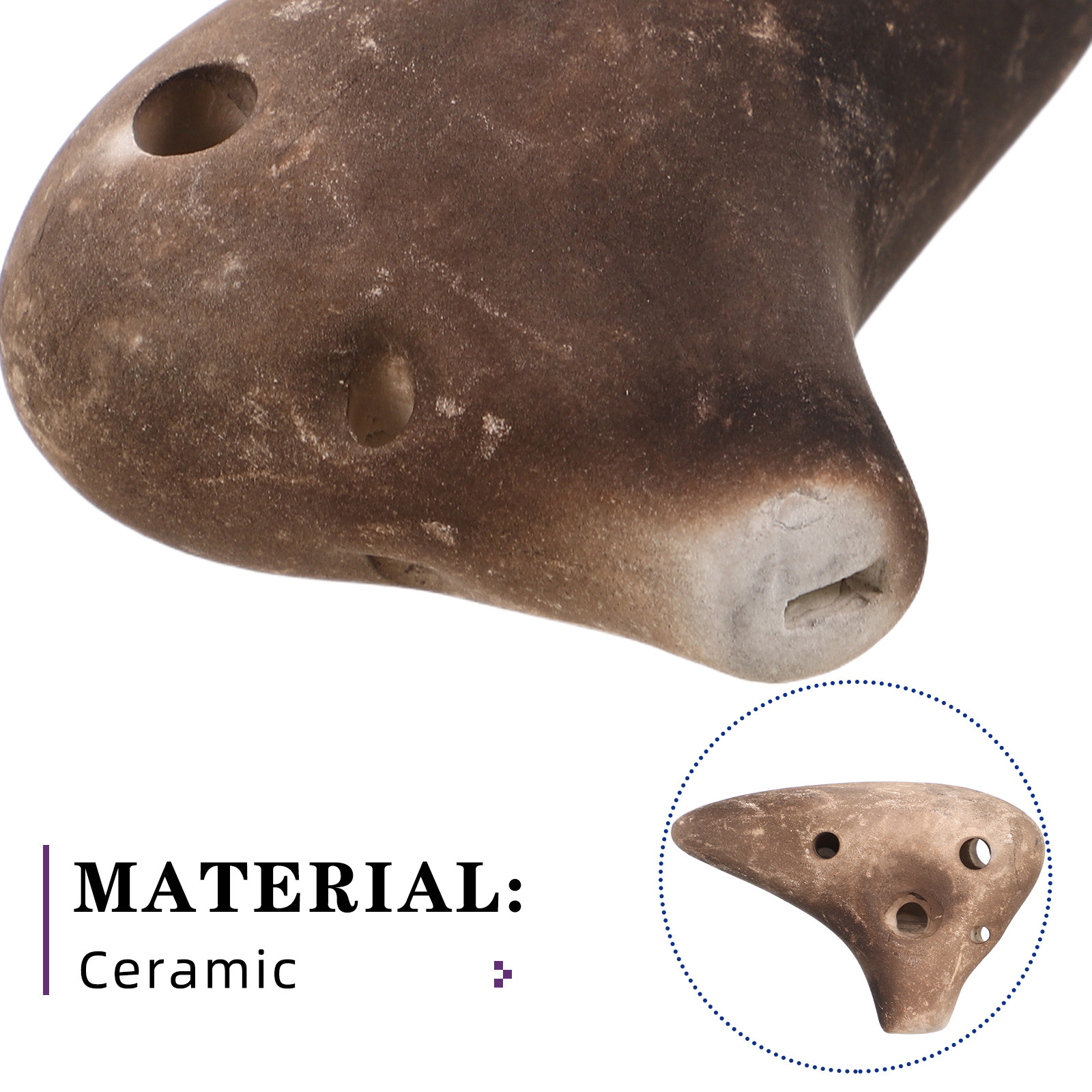 Compacte 6-gaats mini ocarina  - Musical Instrument I Play recensie en prijs