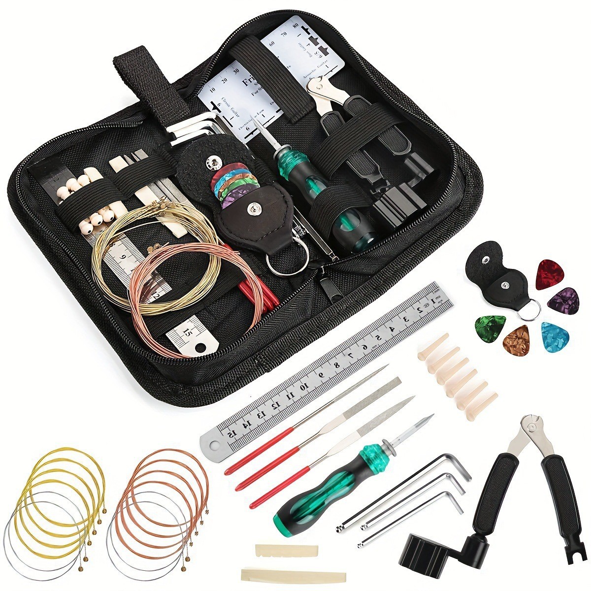 1 set gitaarreparatiegereedsch - Musical Instrument Repairs recensie en prijs
