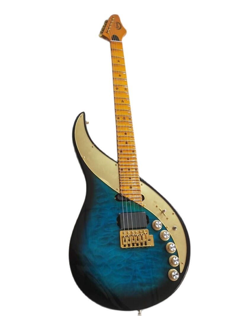 Esdoorn Toets Ster Inlays 29 F - Musical Instrument Logo recensie en prijs